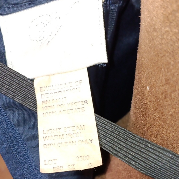 Wtoo Midnight Blue Formal Dress | Satin Evening Gown | Size 0 - Picture 6 of 7